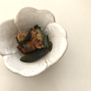 簡単。かぼちゃの味噌おつまみ。